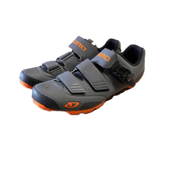 Giro Privateer R Cycling Shoes MTB 42 Men\'s US 9  Dark Shadow Flame Orange main image 10
